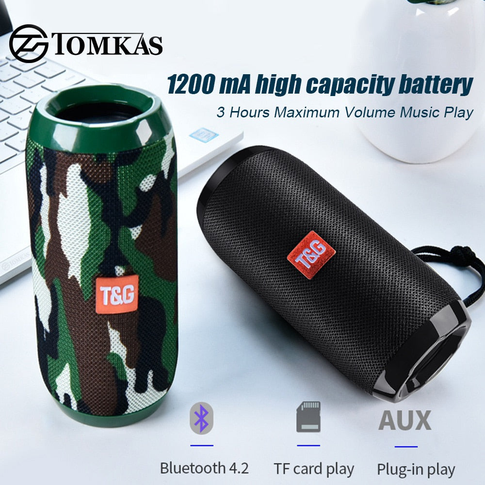 TOMKAS Bluetooth Outdoor Speaker