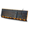 Wired Gaming Keyboard Retro Round Glowing Keycap