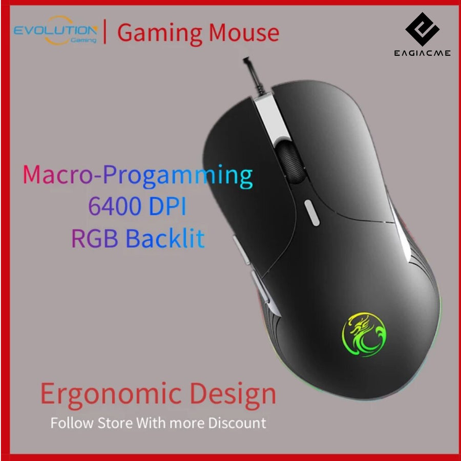 X6 Gaming Mouse Dazzle Color RGB